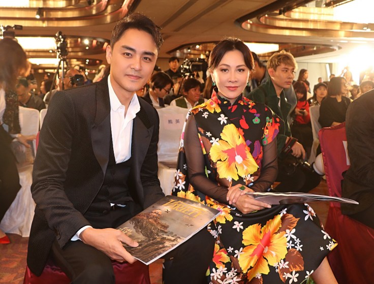 明道與劉嘉玲合照