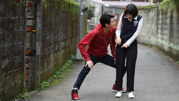 星泰娛樂提供05李玉璽電影中飾演喜歡撩妹的高中生