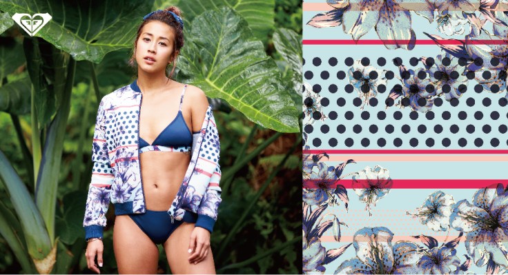 ROXY「POP_SURF-海洋藍調」獨特混搭印花_展現女孩獨一無二的自信風采.jpg
