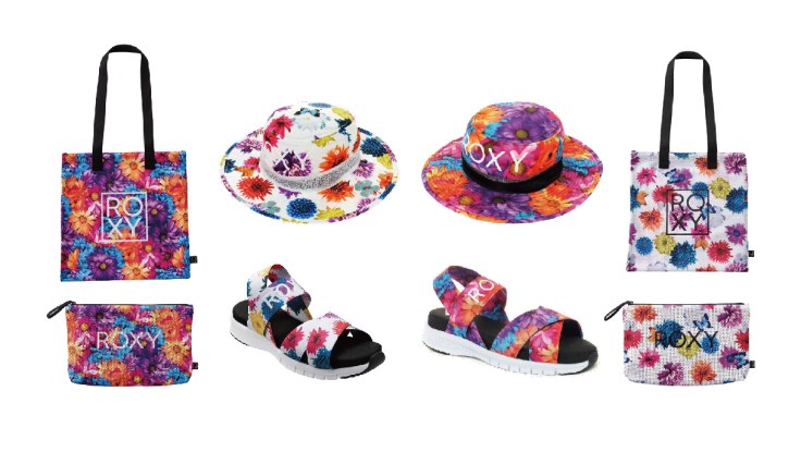 ROXY x 蜷川實花 時尚單品同步推出 523台灣限量上市