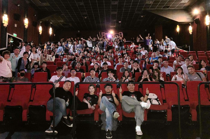 粽邪口碑場映後活動照