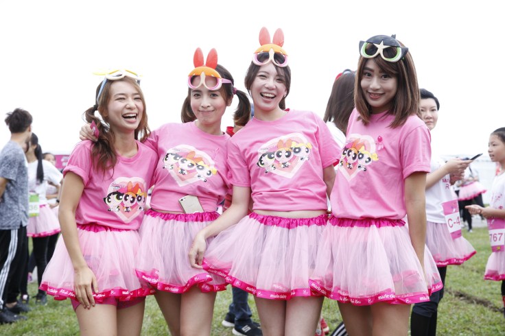 (圖5：小澎裙們也都精心打扮來參加一年一度裙襬澎澎RUN)
