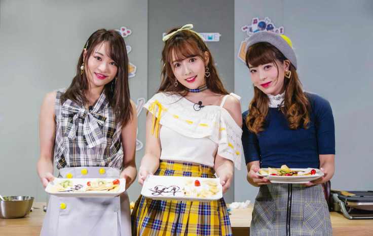 左起為松田美子、中間為三上悠亞、右邊為櫻萌子；三位組合為團體蜂蜜爆米花-5_exposure