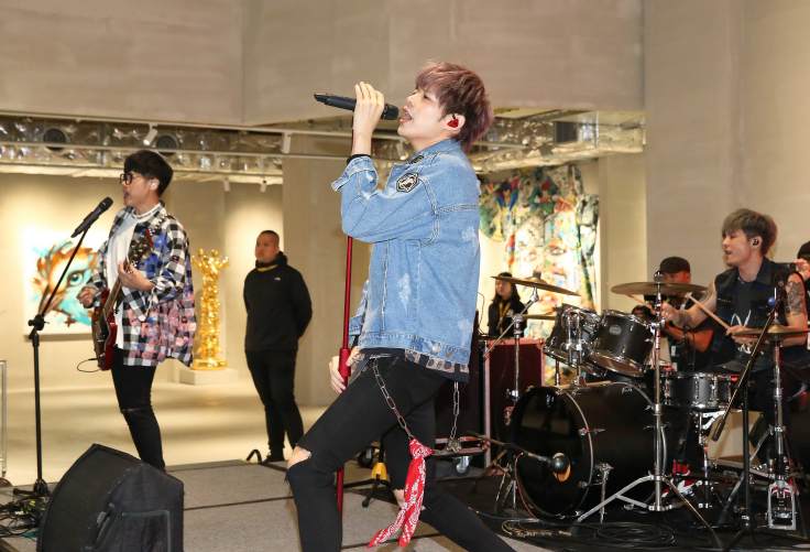 八三夭演出照片2 照片提供：ALL THE RAGE 台北國際潮流藝術展