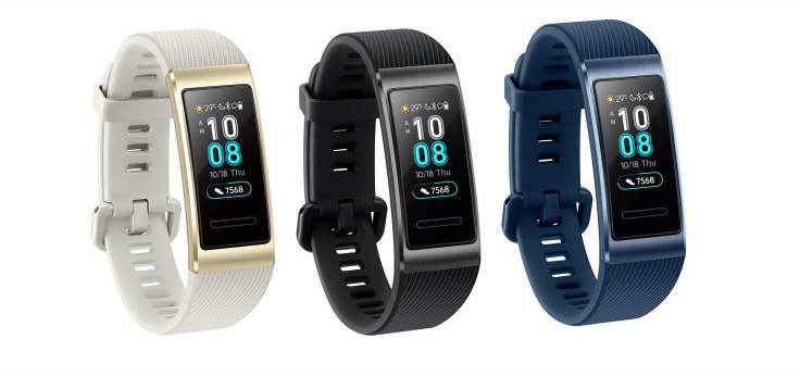 【huawei】huawei band 3 pro (流沙金、曜石黑、太空藍)