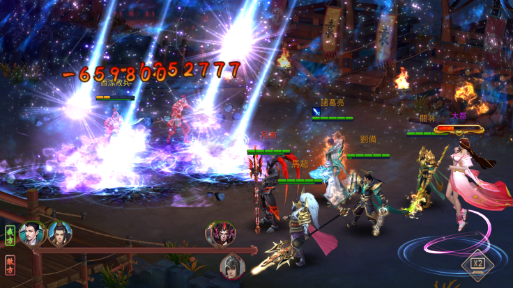 遊戲的特色是把三國知名女將設定為妖姬