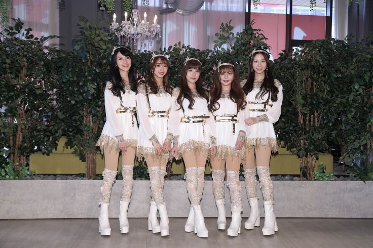 「無双樂團」姿姿、熙蒳、小彩、波妞、莉卡