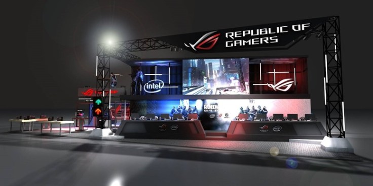 ROG 玩家共和國 場地平面圖