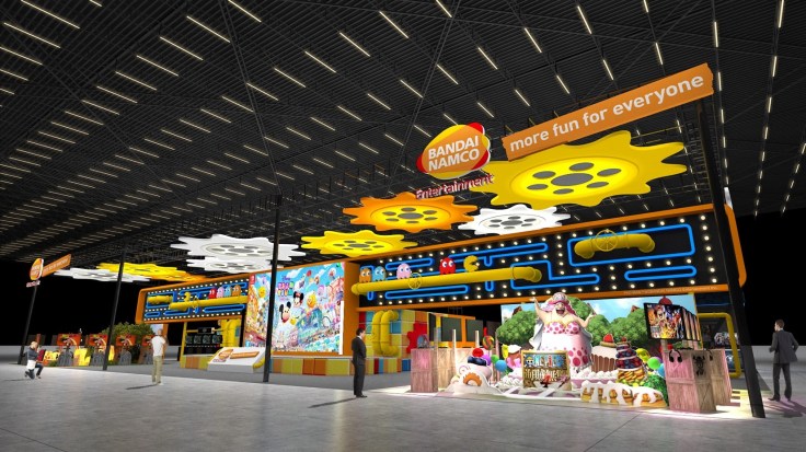 台灣萬代南夢宮 場地平面圖