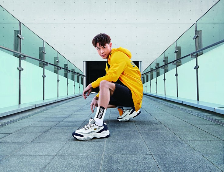 SKECHERS 2020 最新代言人連晨翔著用潮流老爹鞋D'LITES 3
