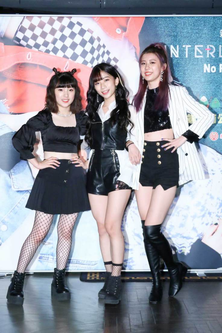 由左至右-團員ZT、團長葵妮、團員Yuni