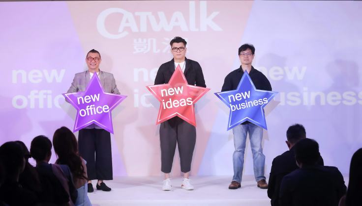 左(凱渥創辦人.洪偉明).中(凱渥集團董事.長吳鋒).右(大宇資訊.總經理蔡明宏)