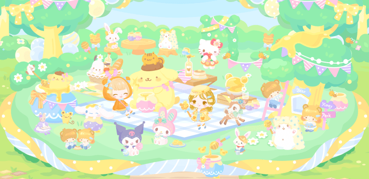 一起找好友來參加派對，讓我們可愛一夏