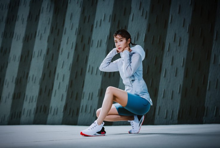 跑出童顏還不夠！李佳穎 攜手運動品牌UNDER ARMOUR跑出女力自信