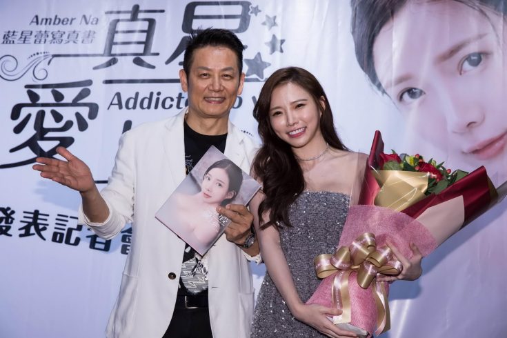 ▲藝人好友徐乃麟(左)特別到場站台支持