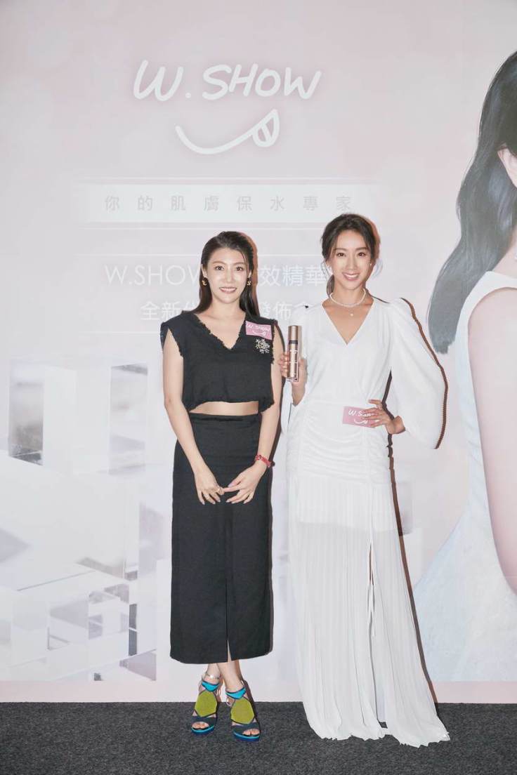 W.SHOW全效精華 全新代言人 隋棠與品牌總監 梁育華